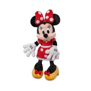 EUC Disney Minnie Mouse Plush - Red, Black, White, Yellow